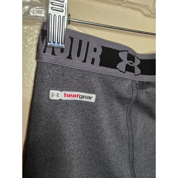 Under Armour Men's Heatgear Compression Tights Size Large Fitness Gym Workout - Picture 4 of 5